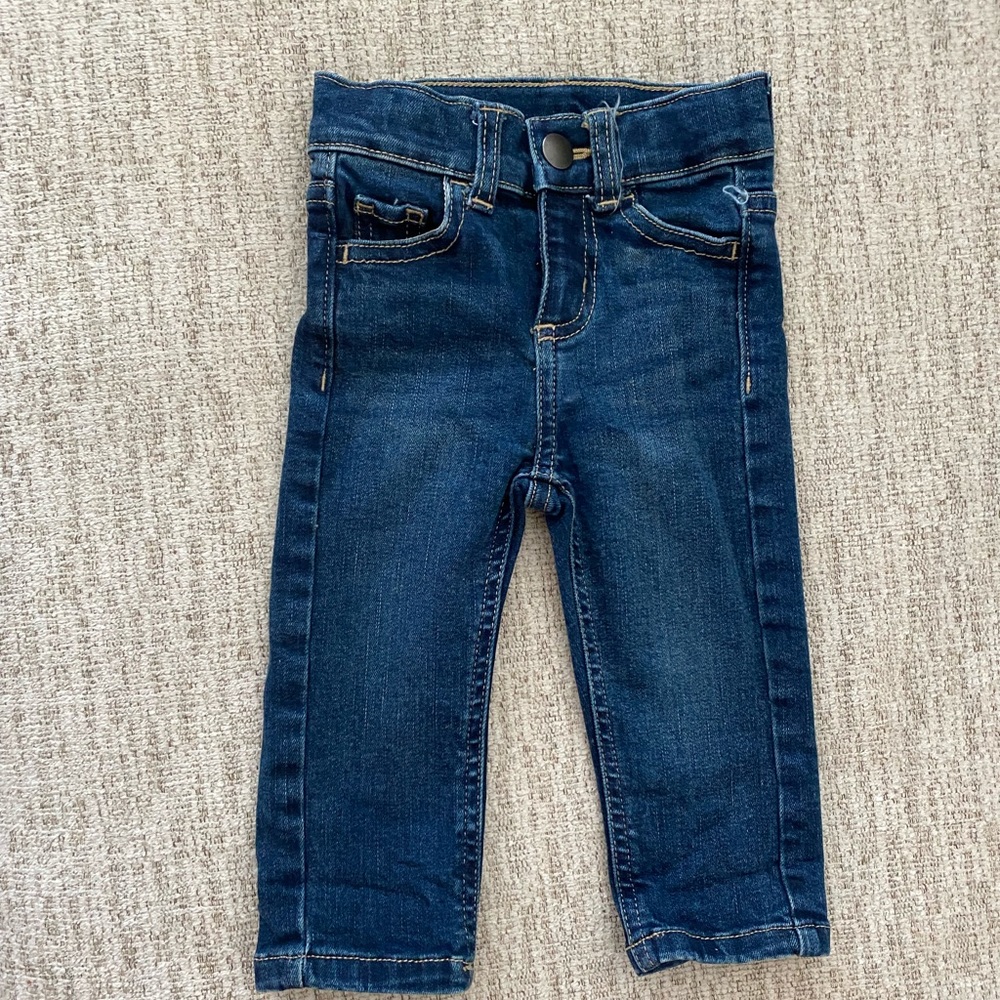 12M stretch blue jeans